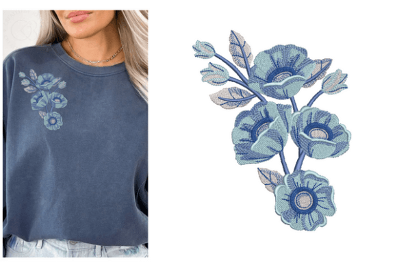 A Designer's Review of Flower Embroidery Designs for Business