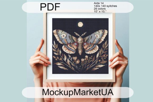 Butterfly Flowers Cross Stitch Pattern Review