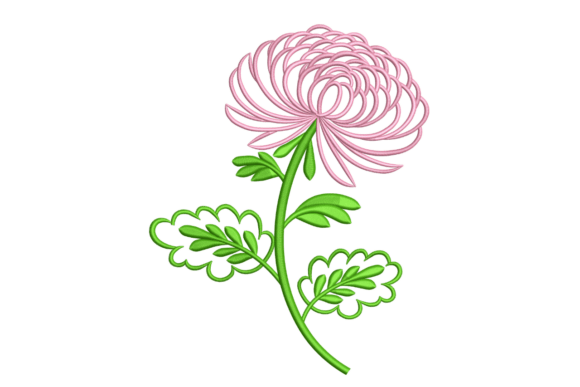 Chrysanthemum Outline Flower: Craft Fair Review