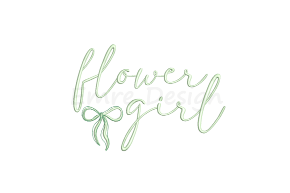 Coquette Flower Girl Embroidery Design Review