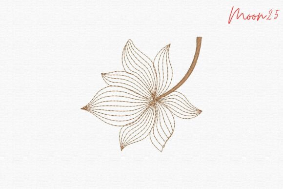 Elegant Linework Floral Outline Stitch: A Designer Review