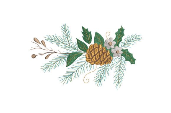 Gilded Fir Cone: A Designer’s Boutique Embroidery Review