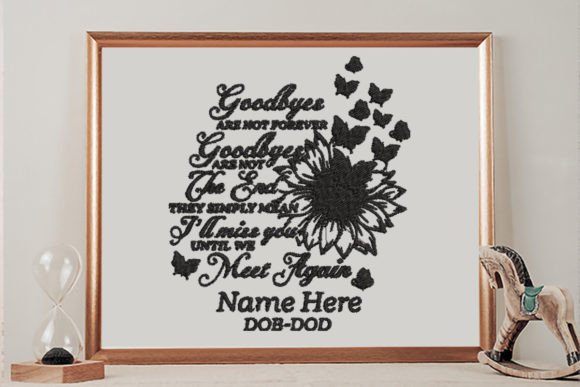 Goodbyes Are Not Forever: A Seller’s Embroidery Review