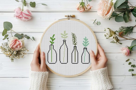 Green Plants Cross Stitch Pattern PDF – A Gift Maker’s Review