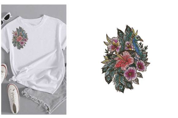 Peacock in Flowers: An Embroidery Designer’s Gift Review