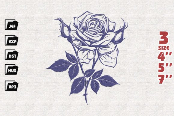 Rose, Flower Embroidery: A Designer’s Holiday Review
