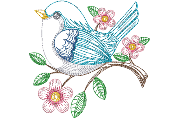Spring Bluebird and Flowers Embroidery: A Seller’s Honest Evaluation