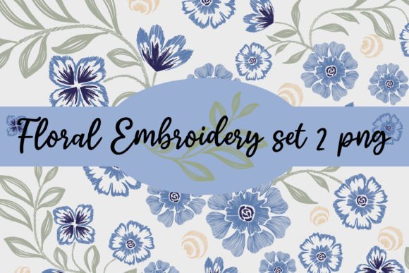 Vintage Floral Embroidery Texture Set 2: A Designer's Review